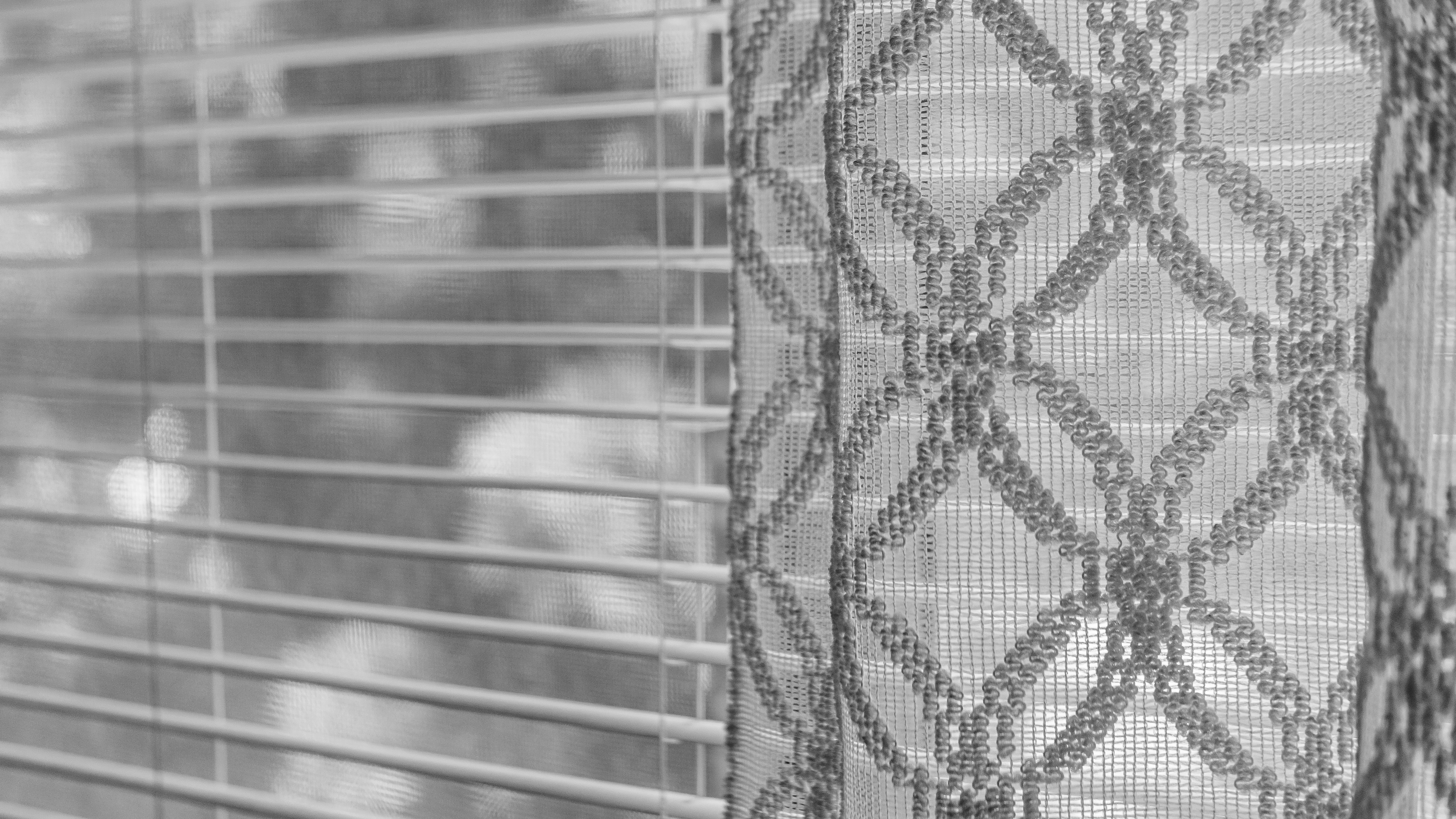 Custom window treatment installation